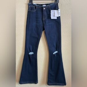 Brand New dark wash William Rast High rise flare size 28
